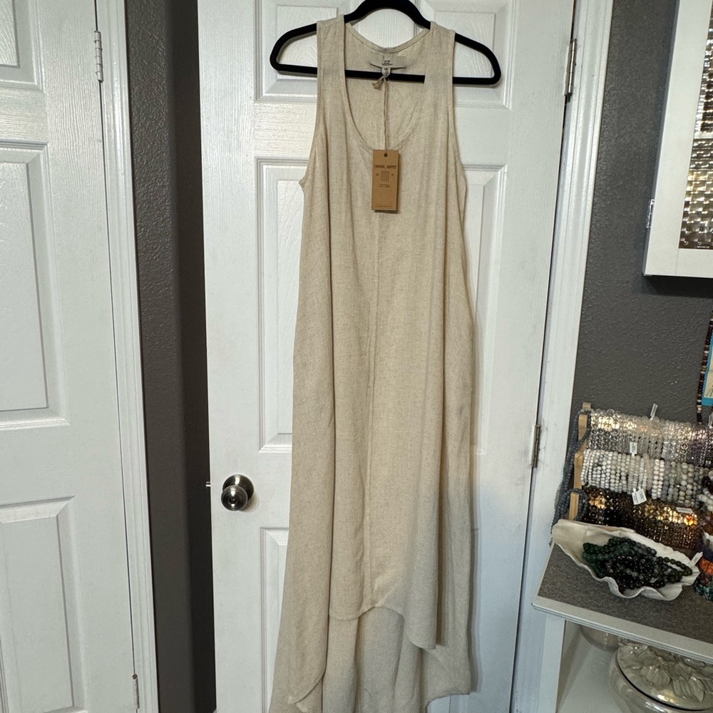 Thread & Supply Natural Tank Sundress size S